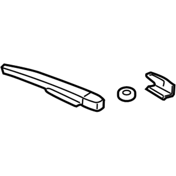 Pontiac Vibe Wiper Arm - 19184588