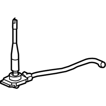 2007 Cadillac CTS Automatic Transmission Shifter - 25746745