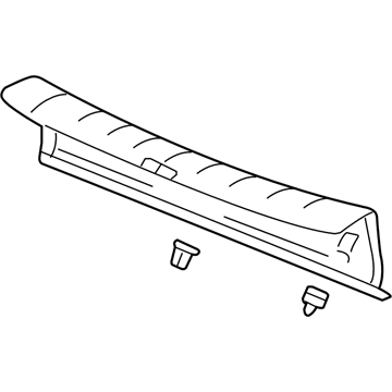 GM 15276007 Sill Trim, Rear GM 15276007 Sill Trim, Rear