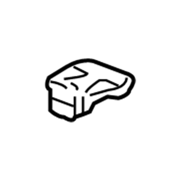 GM 25773278 Latch, Black, Rear GM 25773278 Latch, Black, Rear