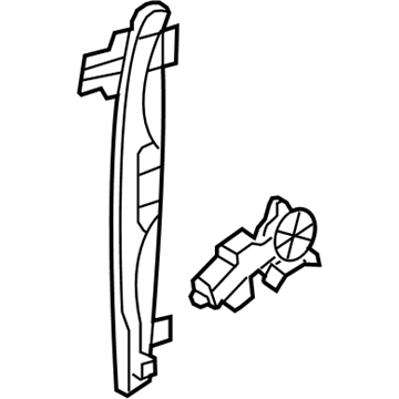 Saturn Window Regulator - 25923945