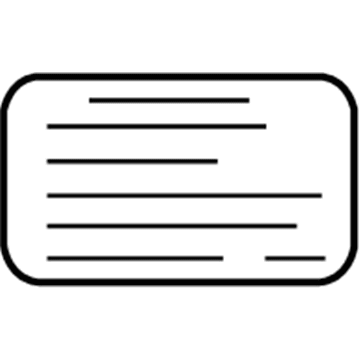 GMC 22897774 Info Label