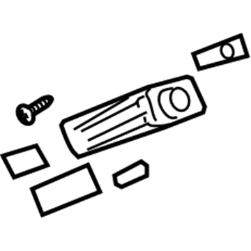 GM 10380404 Reading Lamp Assy, Driver Side