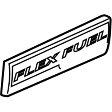 GMC 84674417 Nameplate