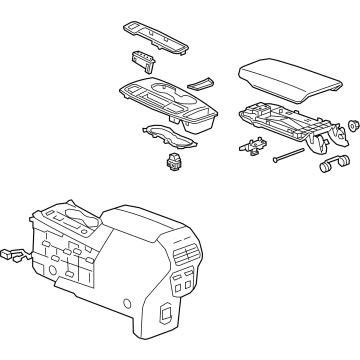 Chevy Center Console - 84284987