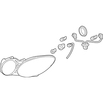 Buick LaCrosse Headlight - 25942065