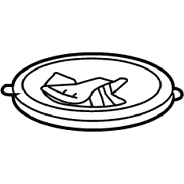 Cadillac STS Car Speakers - 25725735