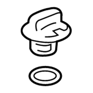 GMC Oil Filler Cap - 24586275