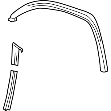 Oldsmobile Cutlass Window Channel - 15214286