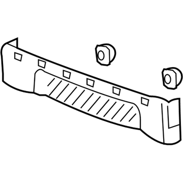 Hummer 20856212 Lower Grille