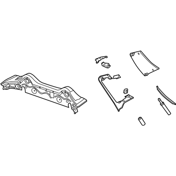 Saturn Sky Floor Pan - 25883230