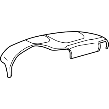 Chevy Cavalier Dash Panel Vent Portion Covers - 89039942