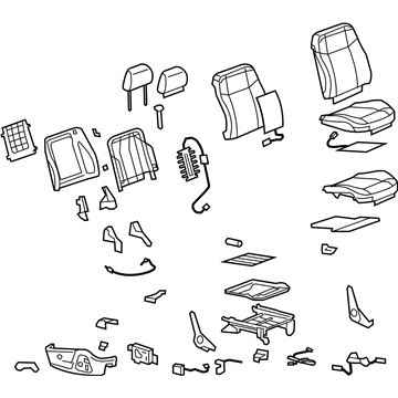 Hummer 20772588 Seat Assembly