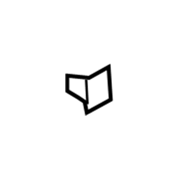 GM 25922739 Lower Molding Retainer, Outer GM 25922739 Lower Molding Retainer, Outer