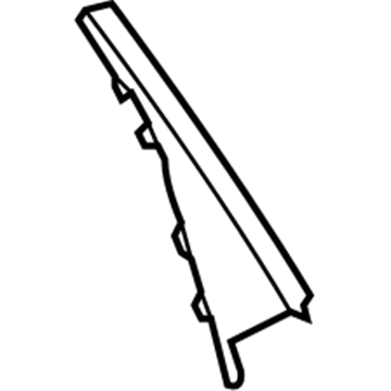 GM 84165137 Applique, Rear Driver Side GM 84165137 Applique, Rear Driver Side