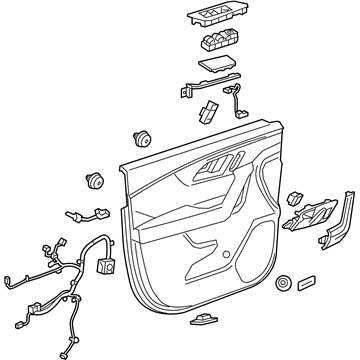 Chevy 86802693 Door Trim Panel