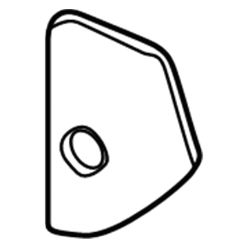 2003 Cadillac Seville Dash Panel Vent Portion Covers - 25670879