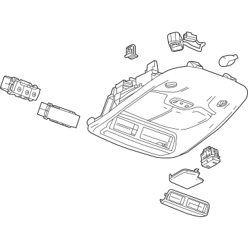 Chevy 42751403 Overhead Console