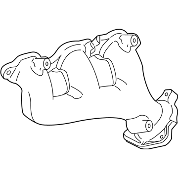 GMC Exhaust Manifold - 12701716