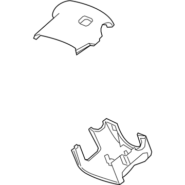 GMC Sierra 1500 Steering Column Cover - 22834653