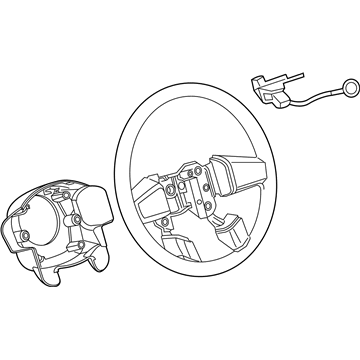 2005 Chevy Malibu Steering Wheel - 15806429