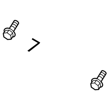 Cadillac 11561618 Diagonal Brace Bolt