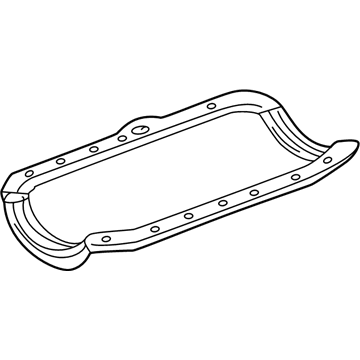 GMC Oil Pan Gasket - 14088514