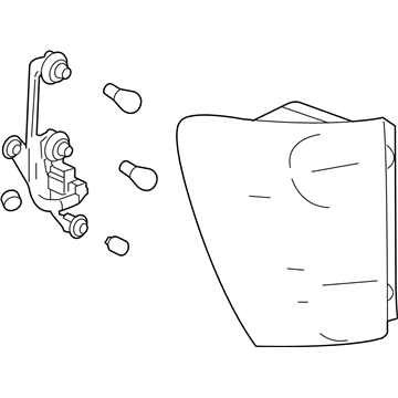 Pontiac Torrent Tail Light - 15929917