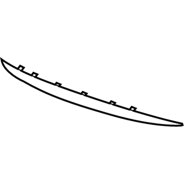 Pontiac 25814275 Extension Panel