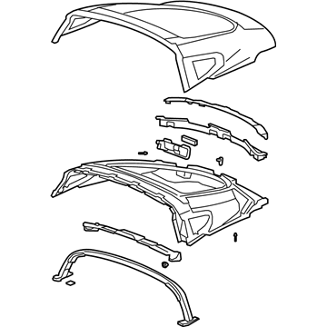 Pontiac 20884978 Roof Panel