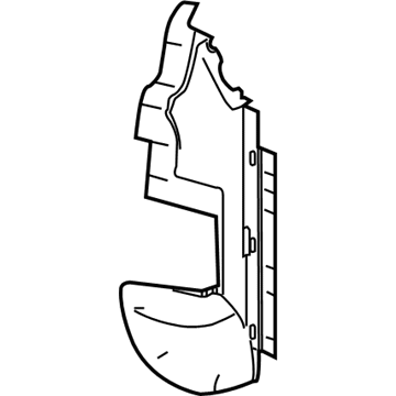 Saturn 15206751 Side Baffle