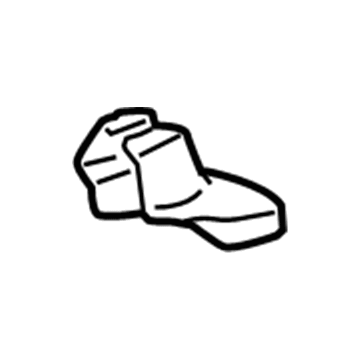 Pontiac 19185035 Track End Cover