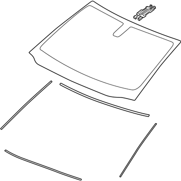 Chevy 84475025 Windshield