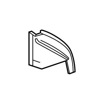 GM 42808928 Panel, Jet Black, Driver Side GM 42808928 Panel, Jet Black, Driver Side