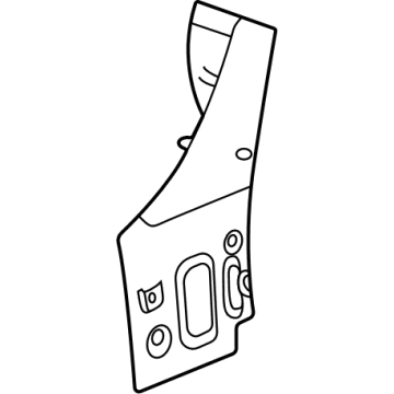 Chevy 60004016 Rocker Reinforcement Ext