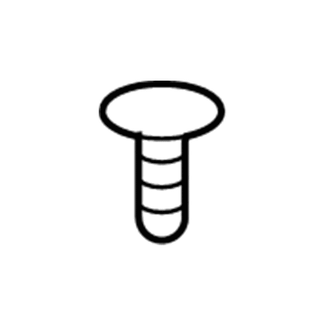 Saturn 13240067 Grille Assembly Retainer