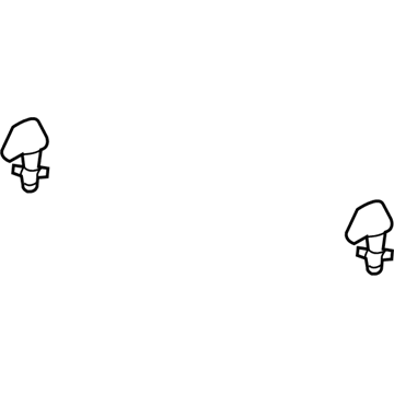 Chevy 25976024 Washer Nozzle