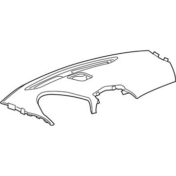 2016 Cadillac SRX Dash Panel Vent Portion Covers - 22796356