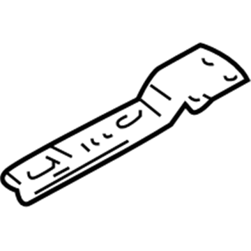 GM 30022020 Reinforcement, Passenger Side GM 30022020 Reinforcement, Passenger Side