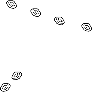 Pontiac 10304424 Muffler Insulator