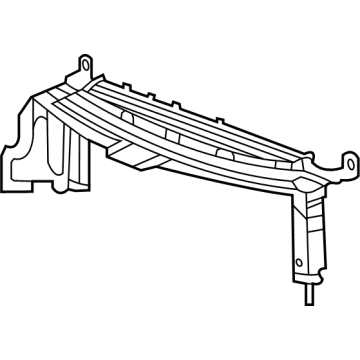 Buick 60006254 Upper Baffle