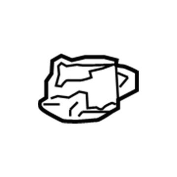 Buick 25887576 Side Impact Sensor