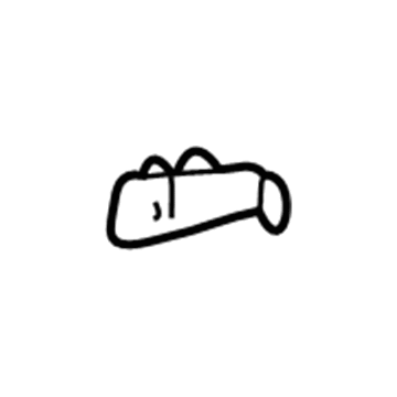 GM 25906076 Lock Bracket, Lower GM 25906076 Lock Bracket, Lower