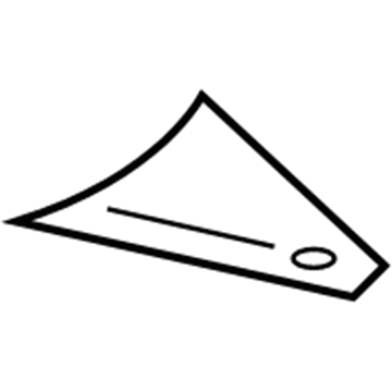 GM 25808941 Protector, Rear Driver Side GM 25808941 Protector, Rear Driver Side