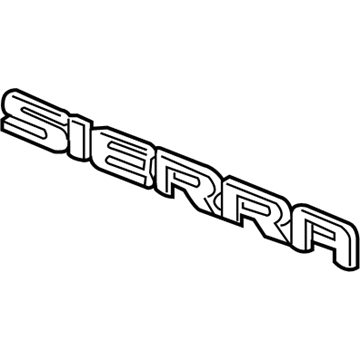 GMC Sierra 1500 Emblem - 15129653
