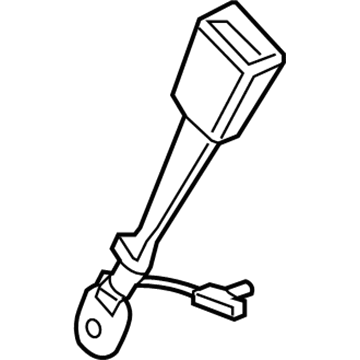 Chevy Corvette Seat Belt - 19302199