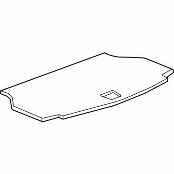GM 84216513 Floor Cover, Rear GM 84216513 Floor Cover, Rear