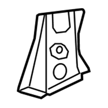 Cadillac 84338623 Wheelhouse Brace