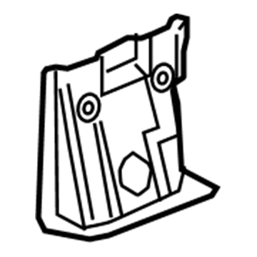 Cadillac 22869848 Reinforcement Bracket