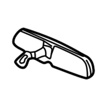 Saturn 15269044 Mirror Inside